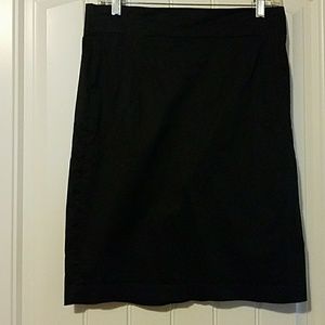 Black A Line Skirt Size 8